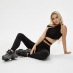 Czarne legginsy - Mia - Image 3